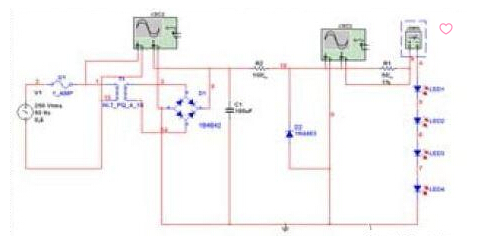 Il motivo per il guasto del circuito di pilotaggio del LED