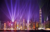 Lo spettacolo di luce LED ENELTEC a Hong Kong